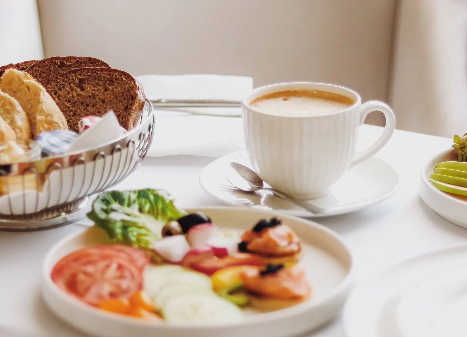 luxury-hotel-five-star-room-service-various-food-platters-bread-coffee-as-inroom-breakfast-travel-hospitality