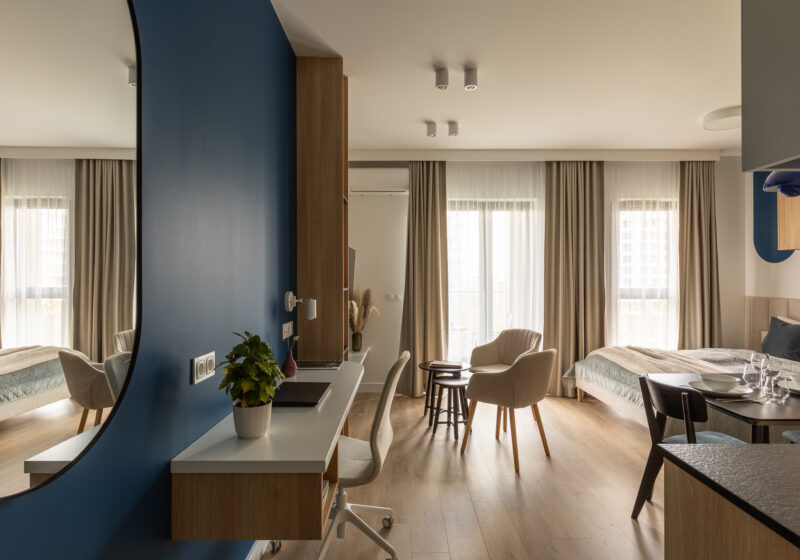 Komfortowe studio dla par zwiedzających Katowice.