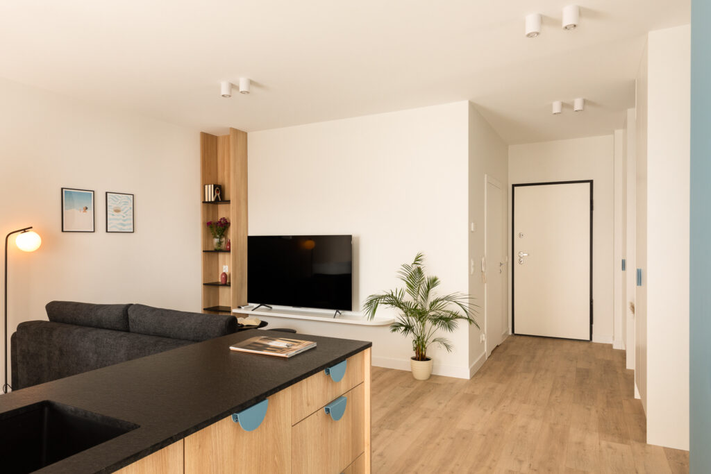 Duży apartament typu deluxe z dwoma sypialniami przy ul. Góreckiego 17 blisko Spodka i MCK.