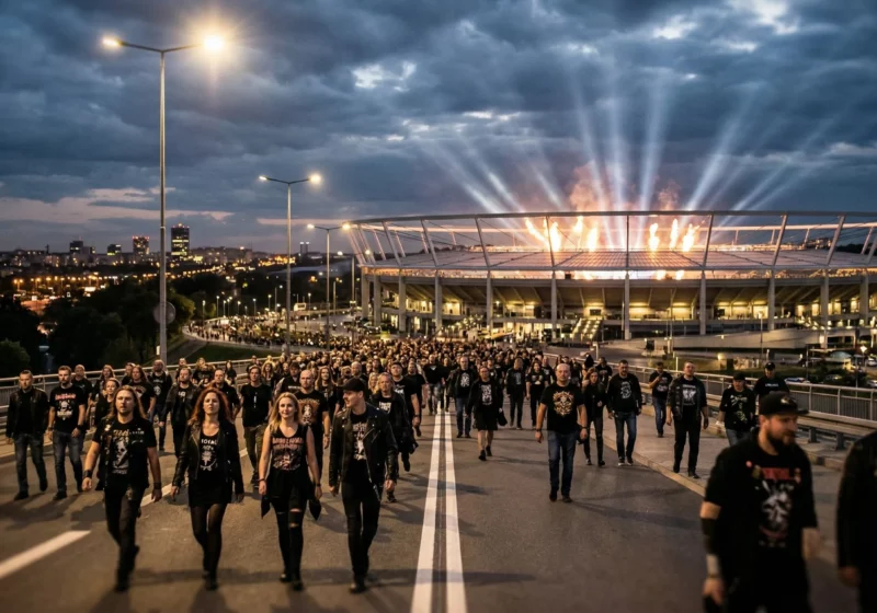 Stadion Śląski w Chorzowie miejsce koncertu Metallica 2026 blisko noclegów Katowice